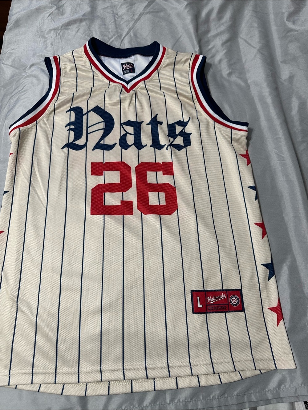 WASHINGTON NATIONAL (MBL) JERSEY # 26 NASIM NUNEZ